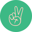 Badge V for Victory Badge V for Victory